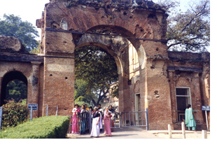 Baillie Gate to the Residency in Lucknow India
