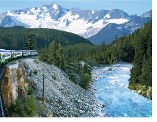 whistler mountaineer and British Columbia mountains