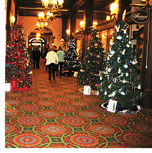 Empress Hotel Victoria BC Christmas tree