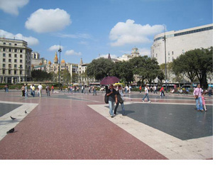 Plaza de Catalunya, Barcelona