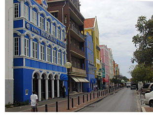 Willemstad colorful architecture
