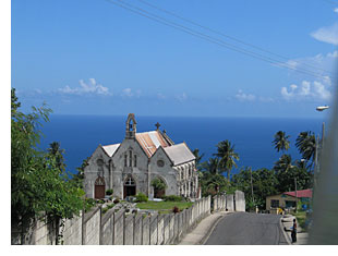 Beautiful Barbados church