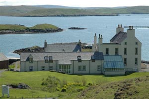 Burrastow House, shetland islands