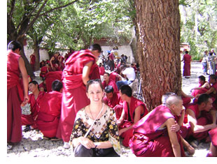 Teresa Bondavalli in Tibet
