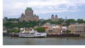 Chateau Frontenac dominates Quebec City skyline