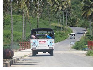 Island Safari's jeep