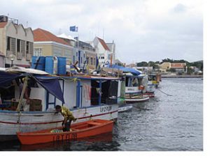 curacao punda waterfront market