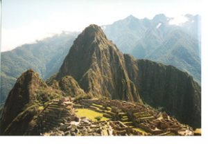 Machu Picchu with Huayna Picchu in back