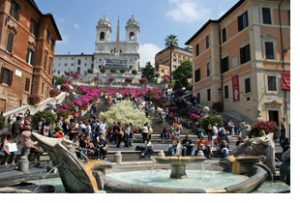 spanish steps rome italy