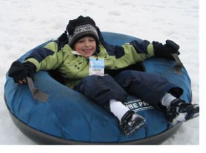 snow tubing at whistler bc