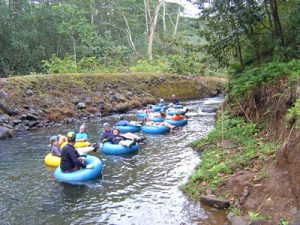 Tubing on Kauai