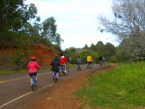 Bicycle tour Kawai Hawaii