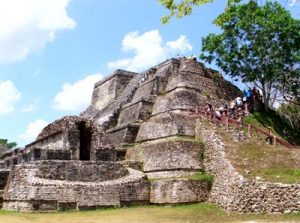 Altun Ha pyramid Belize