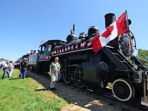 Stettler Alberta Steam Train